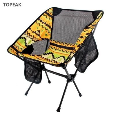 Cadeiras de acampamento de dobramento de alumínio do gramado da sala de estar para os adultos Xl confortável 1kg