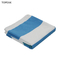 Absorção super de pouco peso listrada branca azul 160x80cm de toalhas de praia de Microfiber